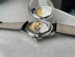 Replica PATEK PHILIPPE Calatrava ZF 5298p Date off White Dial SS bezel ZF factory - Image 10