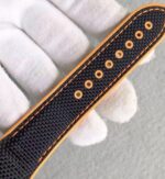 Replica Omega Planet Ocean Master Chronometer Chrono SS Gray Dial Black Nylon Strap A9900 - Image 8