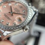 Rolex DateJust Replica Watch Women Dial Pink Jubilee Strap THB Factory 31mm - Image 7