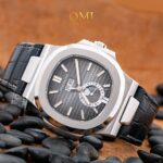 Patek Philippe Nautilus 5726A-001 40MM Black Dial With Leather Bracelet(1:1 replica) - Image 2