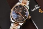 Omega Seamaster GMT Replica Watch Chocolate Dial VSF 41.5mm - Image 2