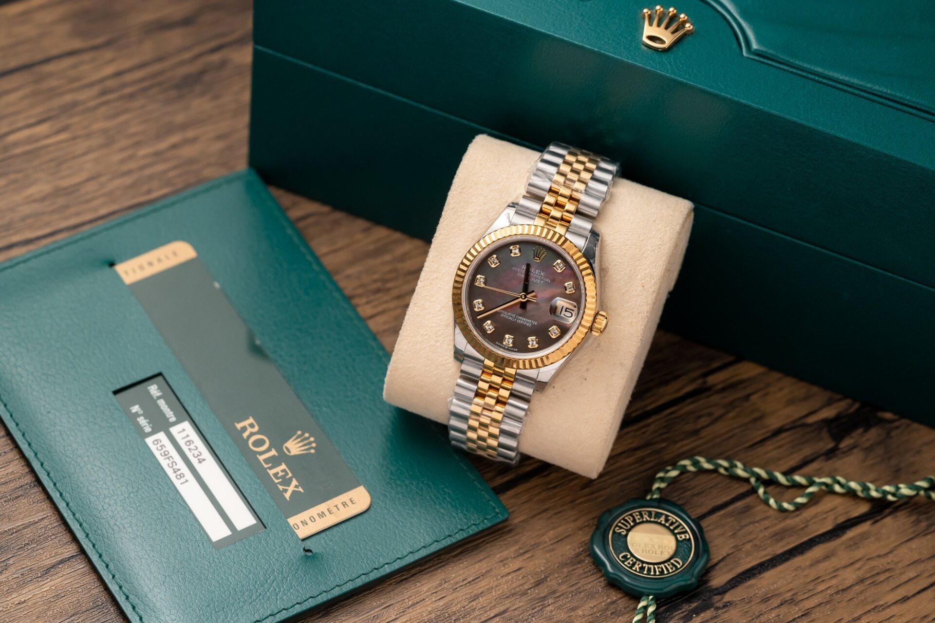 E69BA2AC-366E-30F4-1748-949BFC2B4793.jpg Rolex Fake Watch DateJust 278273 Mother Of Pearl Dial 31mm - Image 1