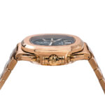 18K Rose Gold Patek Philippe Nautilus 5980 40.5mm Black Gradient Dial(1:1 replica) - Image 4