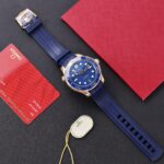 Omega Seamaster Diver 300M Good Imitation Watches Blue Dial Rubber Strap VS Factory 42mm - Image 2