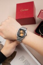 Cartier Santos WSA0065 Best Copies Watch Women Dial Brown BV Factory 35mm - Image 2