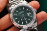 Rolex Datejust 126334 Replica Watch Green Dial Clean Factory 41mm - Image 5