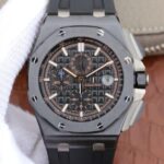 Replica Audemars Piguet JF Royal Oak Offshore 2017 Real Ceramic Black Dial A3126