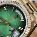 Rolex Day-Date 128238 Replica Watch Green Ombre Dial Weight 158gram QF 36mm - Image 7