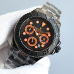 Rolex All Black Yacht Series – Versatile Limited Edition – Maximum Configuration – 40MM – Orange(1:1 replica) - Image 3