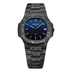 Best Fake Patek Philippe Replica Watch Nautilus All Carbon G-Blue The Black Grail Project(1:1 replica)
