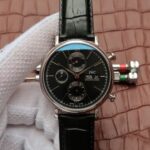 Replica IWC V6 IW391008 Portofino Chronograph Black Dial A7750