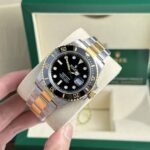 Rolex Replica Watch Submariner Date 126613LN Demi Gold Black Dial VS Factory 41mm - Image 2