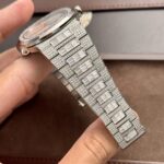 Patek Philippe Replica 1:1 Watch Nautilus 5719 Swiss Movement Full Diamond 40mm - Image 4