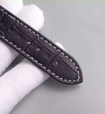 Replica Omega Speedmaster Moonwatch Chrono Dark Side Of The Moon Leather A9300 - Image 6