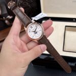 Patek Philippe Replica 1:1 Watch 5205R 18K Rose Gold Wrapped Men White Face 40mm - Image 2
