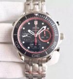 Replica Omega Seamaster 300m Diver ETNZ Limited Edition Black Rubber Strap A7753