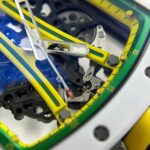 Richard Mille Best Copies Watch RM61-01 Manual Winding Yohan Blake Ceramic White ZF 42.7 50.23mm - Image 8