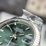 Rolex DateJust Replica Watch Dial Green Jubilee Strap THB Factory 31mm - Image 7