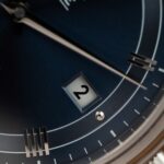 Omega De Ville Prestige Power Reserve Replica Watch Dial Blue Leather Strap 39.5mm - Image 6