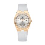 Replica Watches Fake Vacheron Constantin Overseas quartz 33 MM PINK GOLD(1:1 replica)