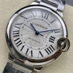 Fake Cartier Watch Ballon Bleu de Cartier Steel 36mm Silver Dial WSBB0048 mechanical movement 3KF(1:1 replica) - Image 7