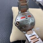 Fake Cartier Watch Ballon Bleu de Cartier Stainless Steel/Rose Gold 36mm Silver Dial W2BB0033 mechanical movement 3KF(1:1 replica) - Image 2
