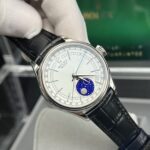 Rolex Moonphase 50535 Replica Watch Black Leather Strap 39mm - Image 4