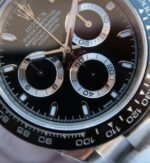 Replica Rolex Daytona 116500 LN Noob Black Dial SS Bracelet A7750 - Image 2