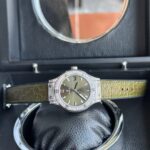 Hublot Replica 1:1 Watch Classic Fusion With Full Diamonds Women s Green 33mm - Image 2