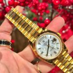 Rolex Refined Mother Of Pearl   Moissanite Diamonds Dial 18K Gold Wrapped GMF 40mm - Image 6