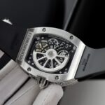 Richard Mille Replica 1:1 Watch RM67 Black Face With Stone Automatic Mechanical 40mm - Image 8