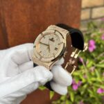 Hublot Replica 11 Watch Classic Fusion King Gold With Full Diamond 42mm - Image 3