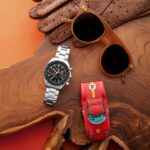 Speedmaster Racing Co-Axial Master Chronometer Chronograph 44.25mm Black Dial With Orange Accents On Bracelet(1:1 replica) - Image 3