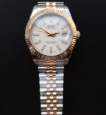 Replica Rolex DateJust 41mm 126333 YG Wrapped White Dial SS/YG Jubilee Bracelet A2824 - Image 7