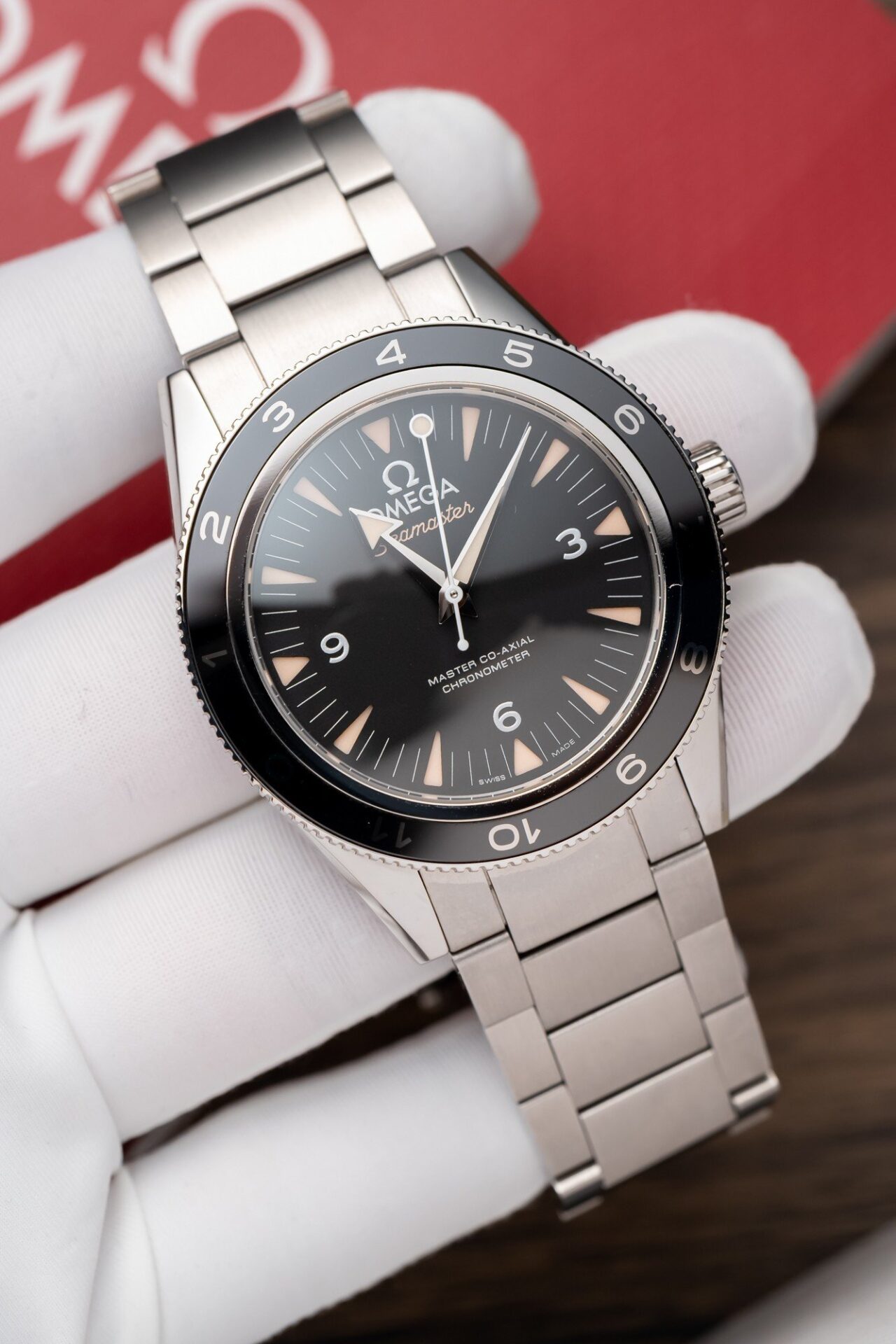 EDBE65E9-0FFB-3748-DAF4-38A9E79C357A.jpg Omega Seamaster 007 Replica Watch Black Dial VS Factory 41mm - Image 1