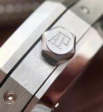 Replica Audemars Piguet JF Royal Oak 41mm 26574 SS White Dial SS Bracelet A5134 - Image 10