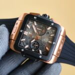 HUBLOT SQUARE BANG UNICO 45mm Rubber Strap(1:1 replica) - Image 2