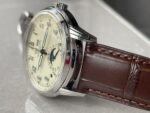 Replica PATEK PHILIPPE Perpetual Calendar 5320G-001 SS GSF 1:1 Best Edition Cream Dial on Brown Leather Strap A324 - Image 3