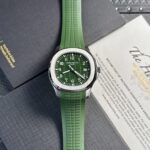 Patek Philippe Aquanaut 5168G Replica Watch Green Factory 3K 42.2mm - Image 2