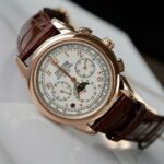 Patek Philippe Fake Watch Perpetal Calendar 5270 White Dial Leather Strap 41mm - Image 4