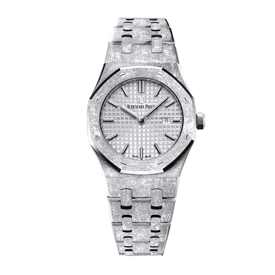EF8F18DD-1C1A-D806-4FA2-39B18EA65EA8.jpg Audemars Piguet Royal Oak 67653BC.GG.1263BC.01 Frosted Replica - Image 1