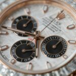 Rolex Daytona Best Clone Watches 18K Gold Wrapped + Diamonds Moissanite Baguette 40mm - Image 6