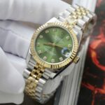 Rolex DateJust Fake Watches Green Dial Jubilee Strap 31mm - Image 3