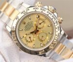 Replica Rolex Daytona 116523 Thick YG Wrapped YG Dial SS/YG Bracelet A7750 - Image 3