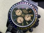 Rolex Daytona – Iridescent Diamond Modified Black Gold Dial(1:1 replica) - Image 2