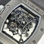Richard Mille Best Copies Watch RM055 Bubba Watson Grey Ceramic Rubber Strap ZF Factory 42.7 49.9mm - Image 8
