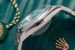 Rolex Replica 11 Watch Oyster Perpetual Ice Blue Dial King Factory 41mm - Image 7