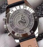 Replica Omega Speedmaster MoonWatch 1957 Black Dia Leathe Manual Winding - Image 6