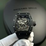 Richard Mille Replica Watch RM055 Black Ceramic Rubber Strap BBR Factory 42,7 49,9mm - Image 2