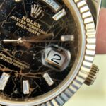Rolex Best Replica Watch Day-Date 228235 Eisenkiesel Dial 18K Gold Wrapped GMF 40mm - Image 8